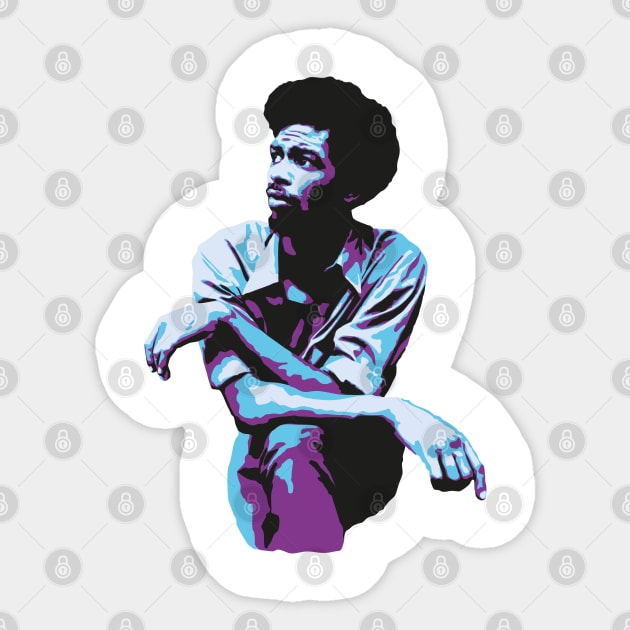 Gil Scott Heron Sticker by ProductX